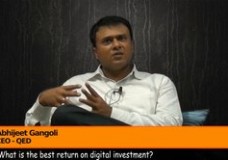 What is the best return on digital investment? (CEO – QED)