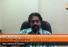 What does success mean for Mr. Swami Nathan (Sr. Director IT – IMC global services), in sales domain?