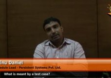 What is meant by a test case? (Module Lead – Persistent System Pvt. Ltd.)