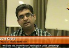 What are the architectural challenges in cloud computing? (Co-founder,BharatHealth.com)