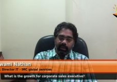 What is the growth path for corporate sales executive? (Sr. Director IT – IMC global services)