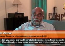 Defining moments that helped you evolve as a professional and a human being -(Sai Varma, Defence Research & Development Organization)