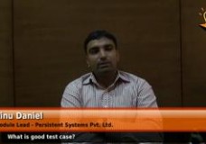 What is good test case? (Module Lead – Persistent System Pvt. Ltd.)