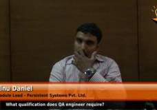 What qualification does QA engineer require? (Module Lead – Persistent System Pvt. Ltd.)