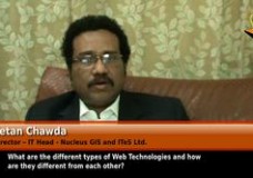 What are the different types of Web Technologies and how are they different from each other?  (Director – IT Head – Nucleus GIS and ITeS Ltd.)
