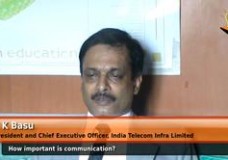 How important is communication? (President and chief Executive Officer, India Telecom Infra Limited)
