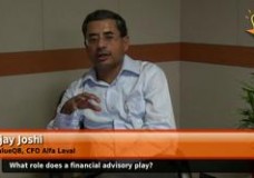 What role does a financial advisory play? (CFO – Alfa Laval)